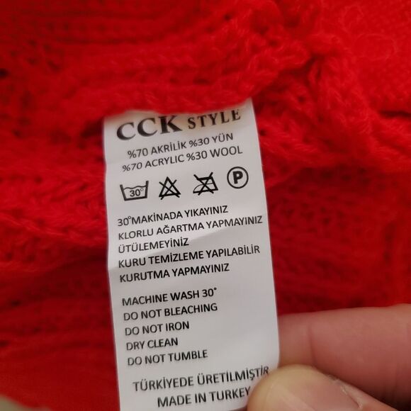 CCK Style Wool-Blend Open Cardigan sz Med - Picture 11 of 11